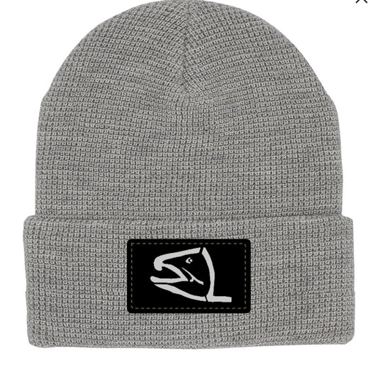 Streamline Winter Hat (Gray Textured Knit)